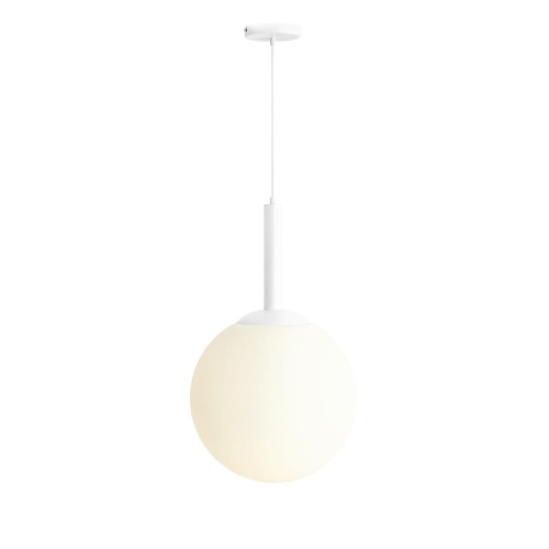 Lampa wisząca na 3 żarówki  ø 40cm Bosso biała  1087XL   ALDEX