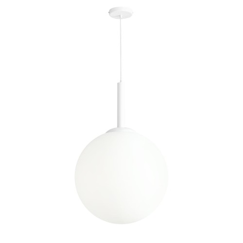 Lampa wisząca na 3 żarówki  ø 50cm Bosso biała 1087XXL  ALDEX