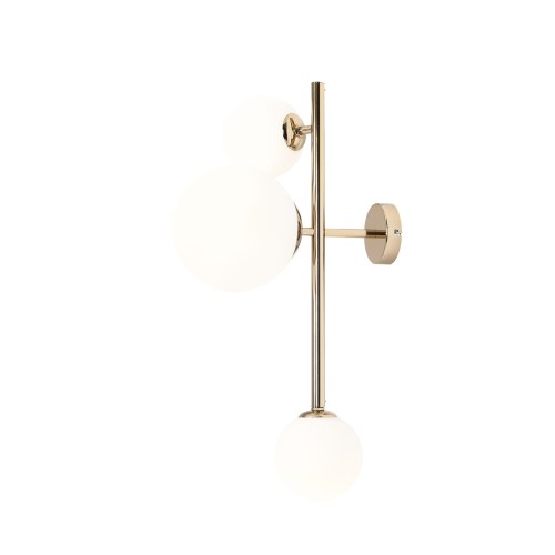 Kinkiet 3-pł Dione gold 1092Y30 Aldex