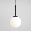 Lampa na 1 klosz ø 30 cm wisząca czarna Bosso  1087G1  Aldex