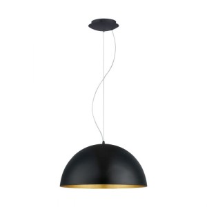GAETANO 1 94936 LAMPA WISZĄCA CZARNO-ZŁOTA  EGLO