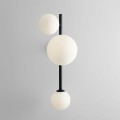 Dione czarny kinkiet 1092Y1 Aldex