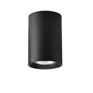 Manacor tuba natynkowa  czarna 9 cm LP-232/1D -90
