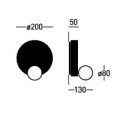 Lamp natynkowa Firefly K kinkiet led 26.2101 Chors