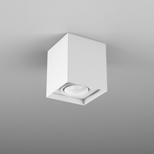 Lampa natynkowa plafon sufitowy SQUARES next 50x1 LED 46968  Aqform