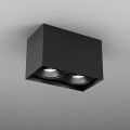 Lampa natynkowa plafon SQUARES next 50x2 LED 46969  Aqform