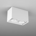 Lampa natynkowa plafon SQUARES next 50x2 LED 46969  Aqform