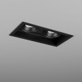 Lampa do zabudowy w sufit SQUARES next 50x2 LED  wpuszczany 37980 Aqform