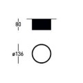 Lampa sufitowa Luno 136I  Triac  14.1102.D  plafon led  IP44 Chors