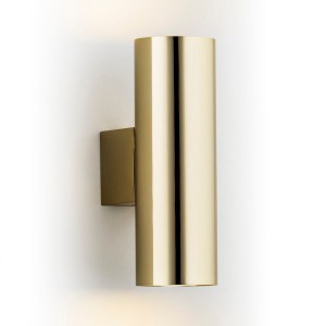 Kinkiet złoto mosiądz świecący w dół i w górę MITOS 913