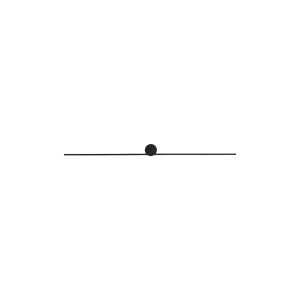Kinkiet czarny Pin led M 8128 IP44 10W 4000K Nowodvorski