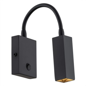 Rockstar 4758 kinkiet do czytania z wyłącznikiem czarny Argon