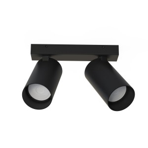 Lampa natynkowa 2X GU10 kinkiet czarny Mono II 7841 Nowodvorski