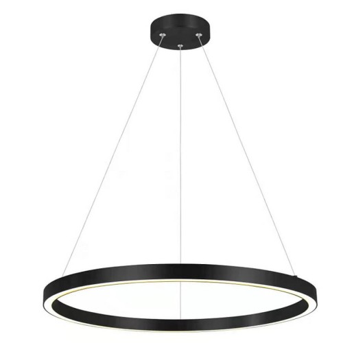 Midway lampa wisząca mała czarna triangle LP-033/1P S BK Triangle
