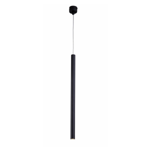 Lampa wisząca metalowa Lungo 1 czarna LP-894/1P BK