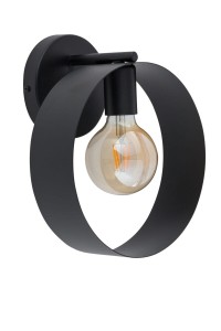 Lampa ścienna kinkiet Happy 1 E27 czarny  32304 Sigma