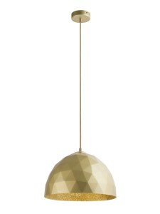 Lampa wisząca na E27 Diament M złota 32303 Sigma