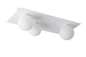 Lampa natynkowa plafon Argon 3 prostokąt biały 33278 Sigma