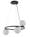 Lampa wisząca Gama 3 koło  33382 czarna Sigma