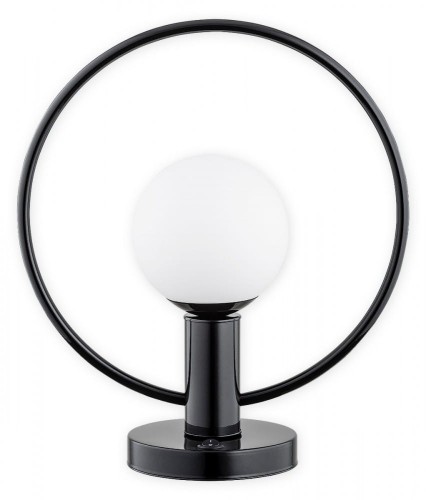 Lampa gabinetowa   Rico lampka stołowa 1 pł.  czarny połysk O2948 L1 CZA