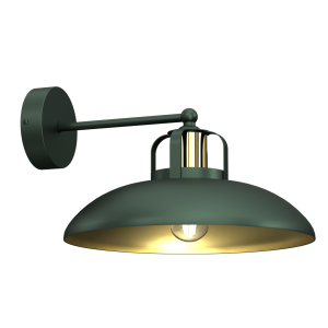 Lampa ścienna kinkiet FELIX GREEN/GOLD 1xE27 MLP7707