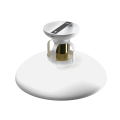 Lampa sufitowa FELIX WHITE/GOLD 1xE27 plafon  MLP7703