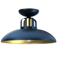 Lampa sufitowa FELIX NAVY BLUE/GOLD 1xE27 plafon MLP7713