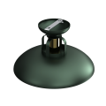 Lampa sufitowa FELIX GREEN/GOLD 1xE27 plafon  MLP7708