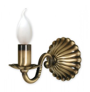 Lampa ścienna Prima kinkiet 1 pł.  patyna O1000/K1 Lemir