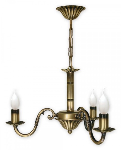 Lampa wisząca Prima żyrandol 3 pł.  patyna O1003/W3 Lemir