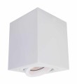 Lampa  natynkowa kostka  biała Lyon 1 LP-5881/1SM WH