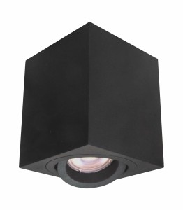 Lampa natynkowa kostka czarna Lyon 1LP-5881/1SM BK