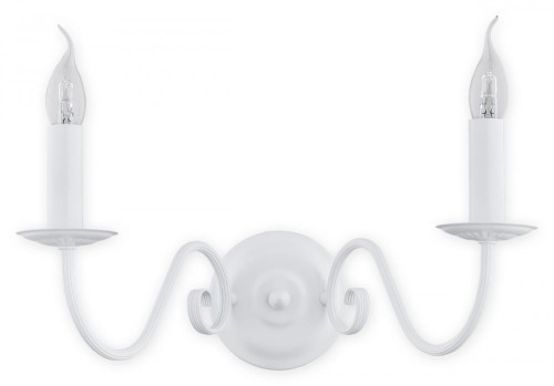 Lampa ścienna Asti kinkiet 2 pł.  biały matowy O2891 K2 BIA Lemir