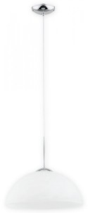 Lampa wisząca Freja duży zwis 1 pł. Ø34 chrom O3135 W1 CH Lemir
