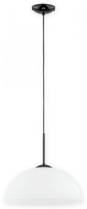 Lampa wisząca Freja duży zwis 1 pł. Ø34  czarny połysk O3135 W1 CZA Lemir