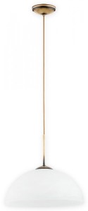 Lampa wisząca Freja duży zwis 1 pł. Ø34 patyna O3135 W1 PAT Lemir
