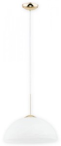 Lampa wisząca Freja duży zwis 1 pł. Ø34 złoty O3135 W1 ZL Lemir