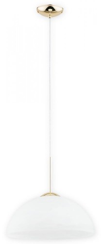 Lampa wisząca Freja duży zwis 1 pł. Ø34 złoty O3135 W1 ZL Lemir