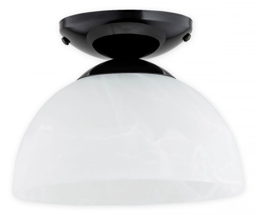 Lampa sufitowa Freja mały plafon 1 pł. Ø 19 czarny  połysk  O3130 P1 CZA Lemir