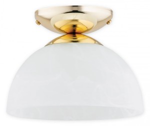 Lampa sufitowa Freja mały plafon 1 pł. Ø 19 złota O3130 P1 ZL Lemir