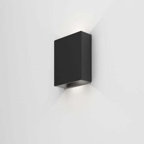 Lampa zewnętrzna IP65 LEDPOINT square up&amp;down  68° exterior kinkiet czarny 26547-M930-W1-00-..