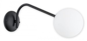 Lampa ścienna Nol kinkiet (długi) 1 pł. / czarny matowy  O2901 K1 CZA