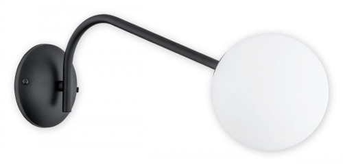 Lampa ścienna Nol kinkiet (długi) 1 pł. / czarny matowy  O2901 K1 CZA