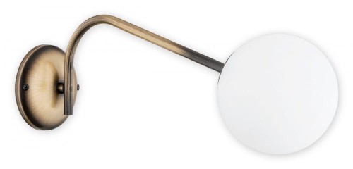 Lampa ścienna Nol kinkiet (długi) 1 pł. / patyna O2901 K1 PAT