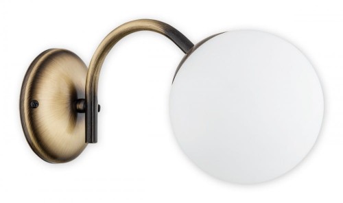 Lampa ścienna Nol kinkiet (krótki) 1 pł. / patyna O2900 K1 PAT