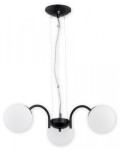 Lampa wisząca Nol żyrandol 3 pł. / czarny matowy O2903 W3 CZA