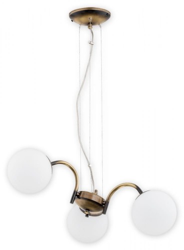 Lampa wisząca Nol żyrandol 3 pł. / patyna O2903 W3 PAT