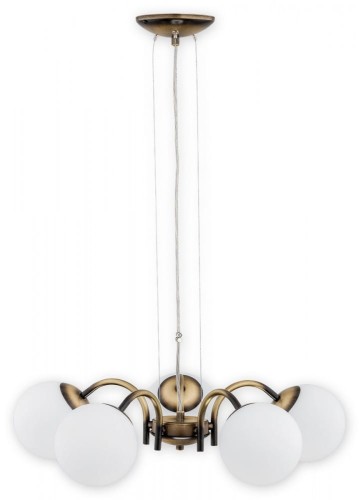 Lampa wiszaca Nol żyrandol 5 pł. / patyna O2905 W5 PAT