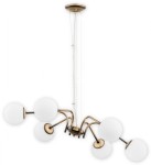 Lampa wisząca Nol żyrandol 6 pł. / patyna O2906 W6 PAT