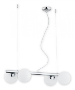 Lampa wisząca Osso listwa 4 pł. / chrom O2914 W4 CH